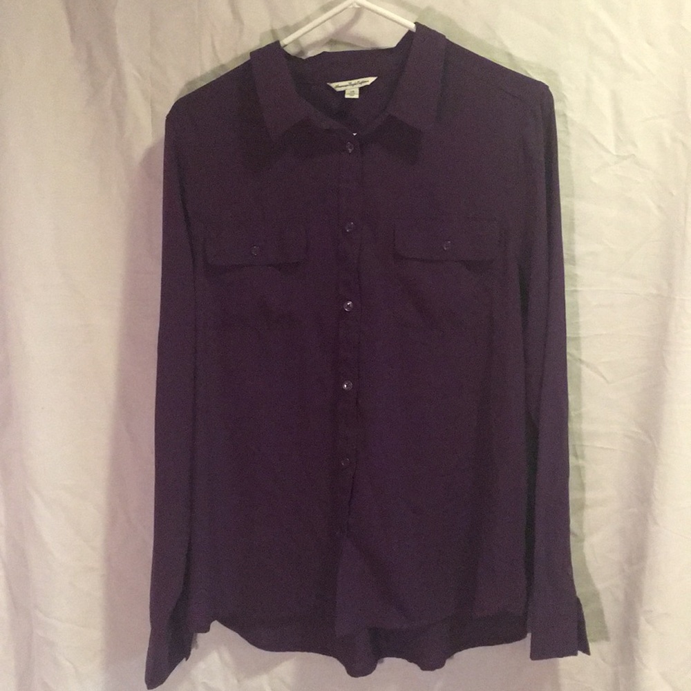 American Eagle Button Down Blouse